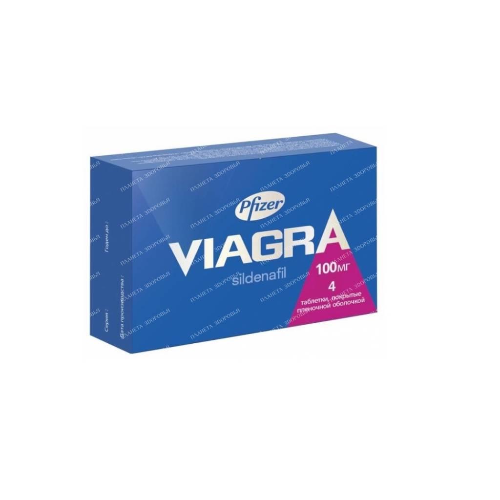 Viagra pills p/o 100mg №4x1