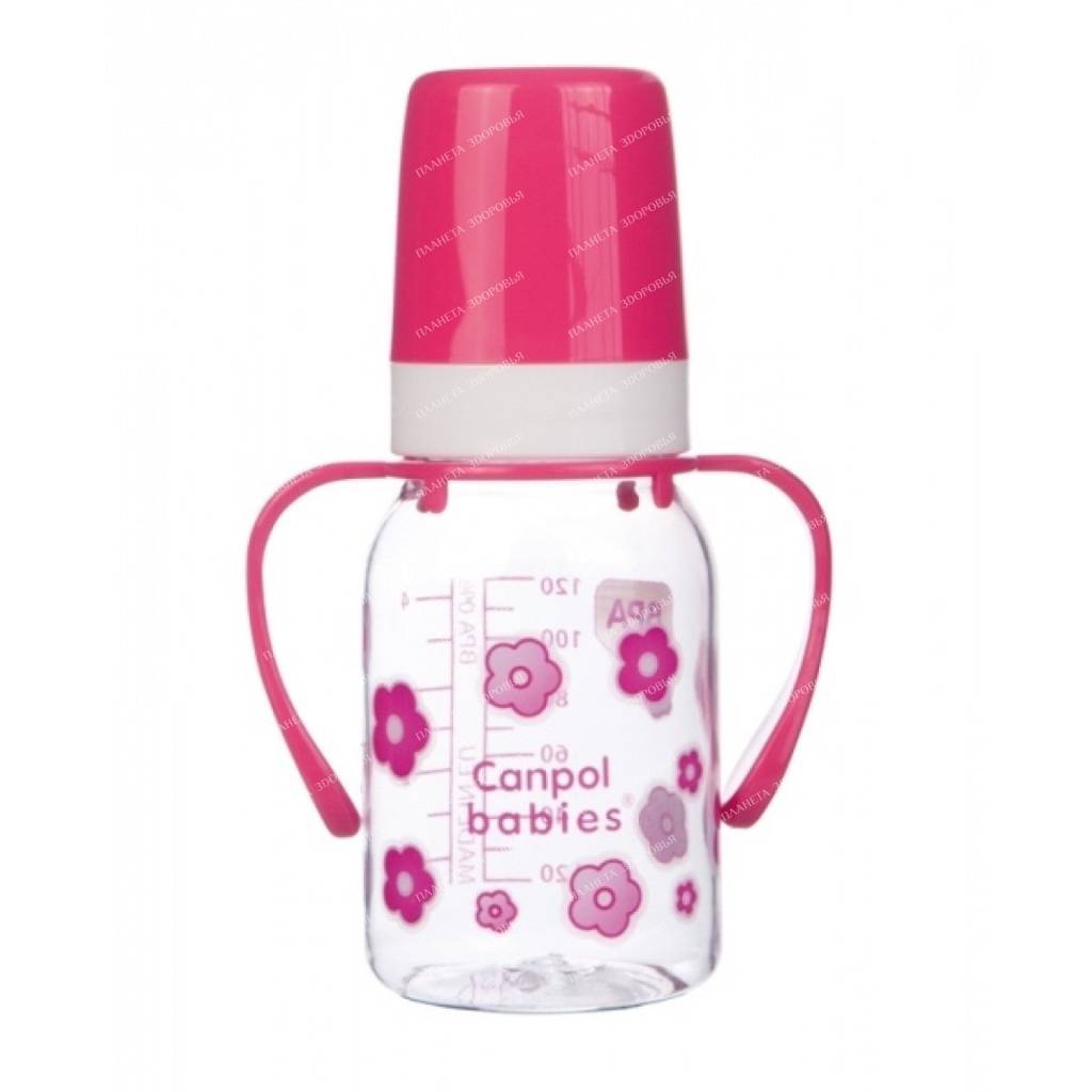 Canpol babies Plastic bottle (for feeding) 120 ml 11/821