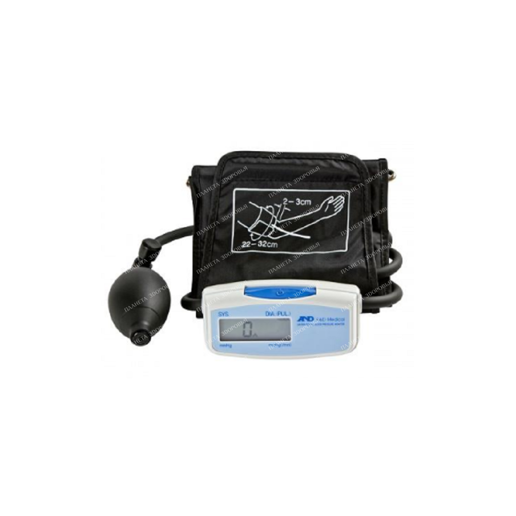 A&D UA-604 digital blood pressure and pulse rate monitor (semi-automatic)