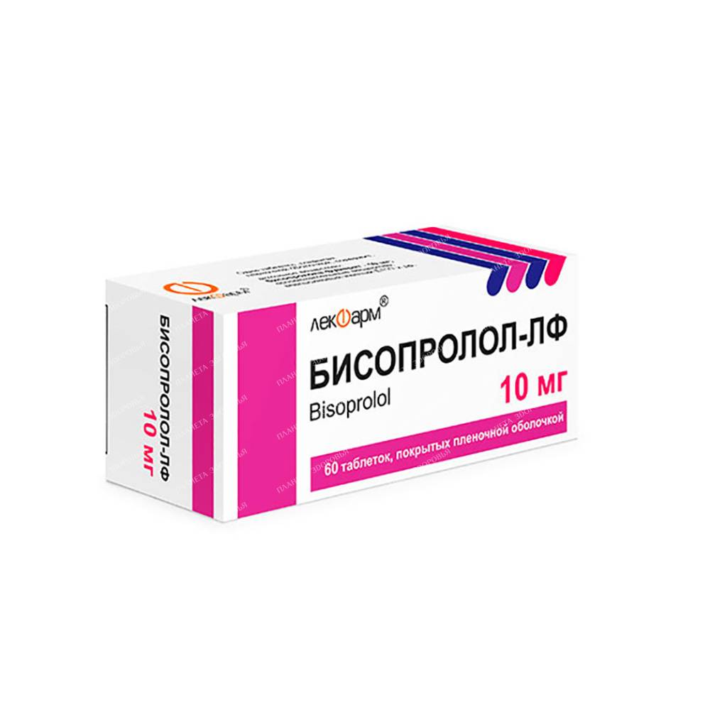Bisoprolol-LF tab. p/o 10mg №10x6
