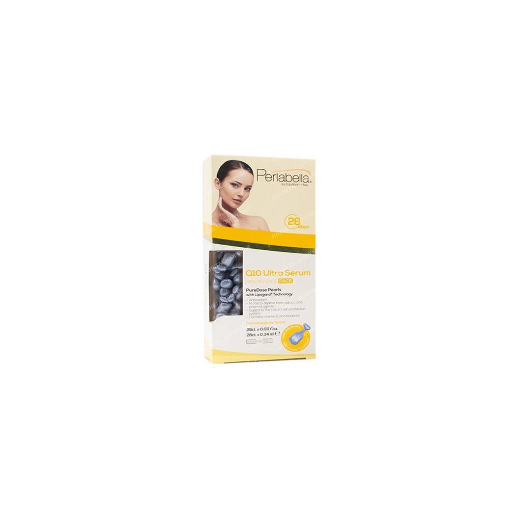 PERLABELLA Protective face serum with coenzyme Q10, 28 pcs, 0.34 ml each