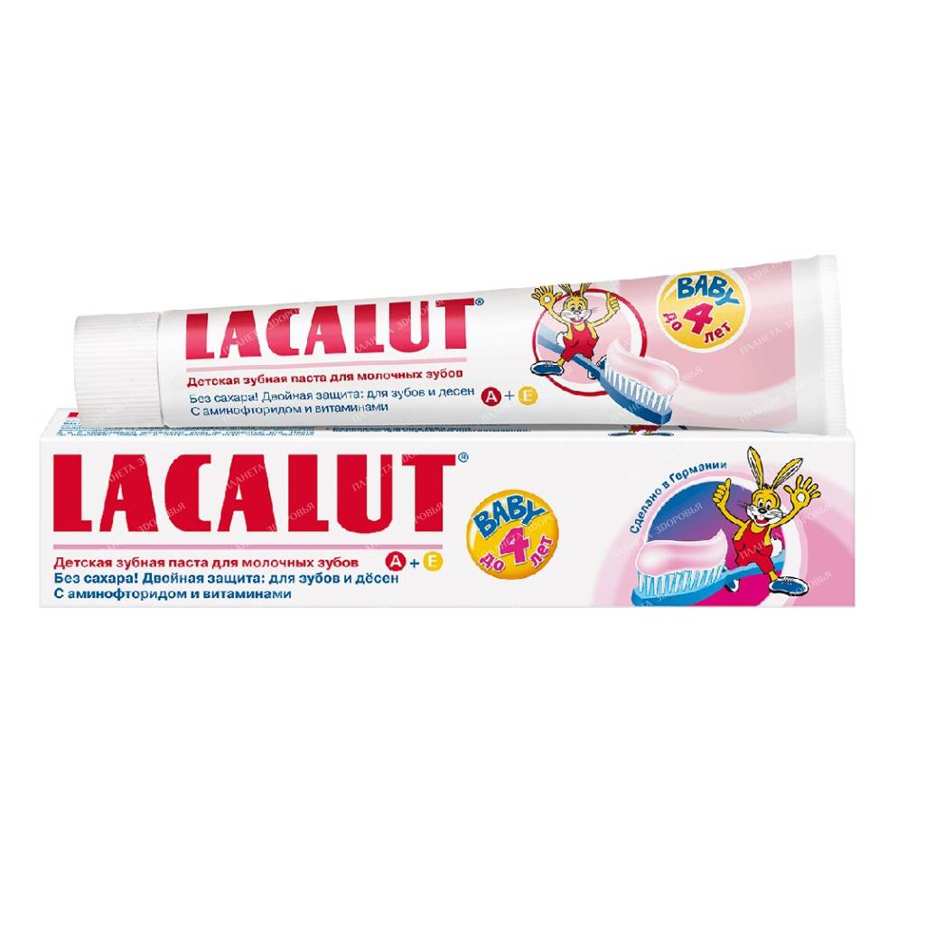 Lacalut CHILDREN'S toothpaste BABY (for milk teeth) up to 4 years 50ml