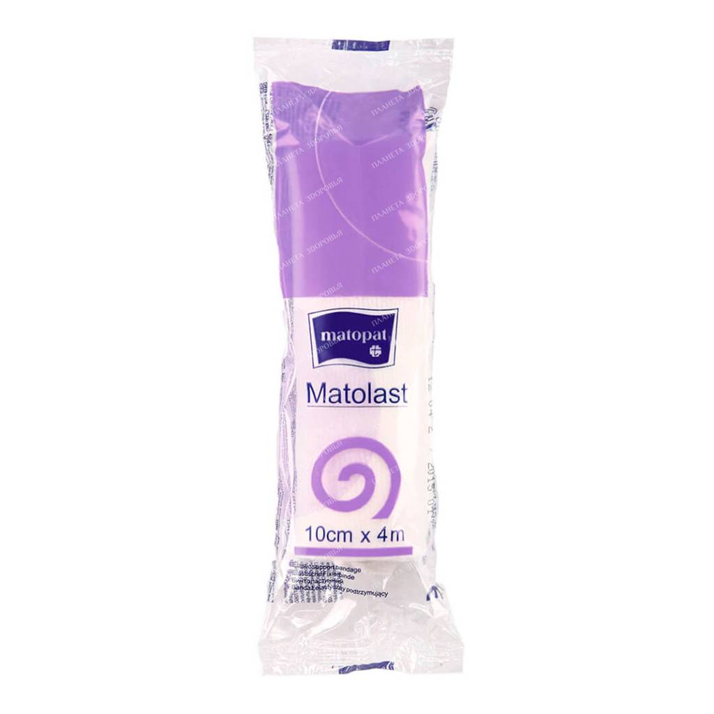 Bandage non-sterile elastic Matolast size 10cm*4m