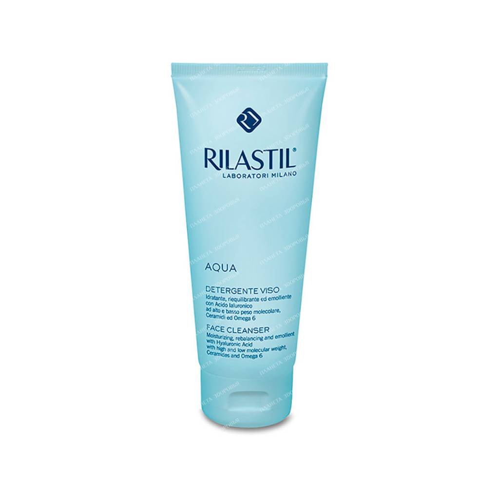Rilastil AQUA Cleansing Moisturizing Face Gel, 200 ml