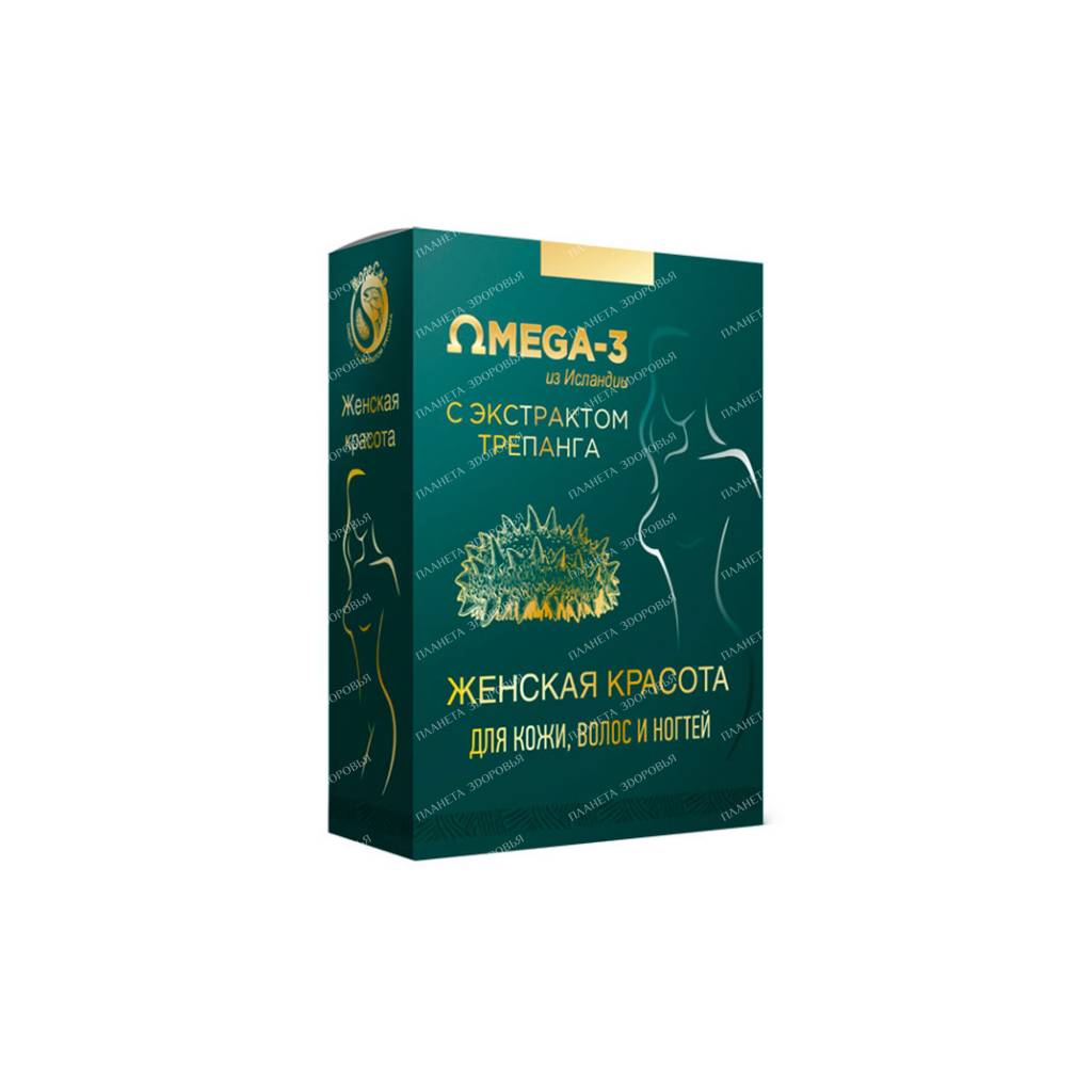 BAA MoreSil "Omega-3 with trepang extract. Women's beauty" capsules №90
