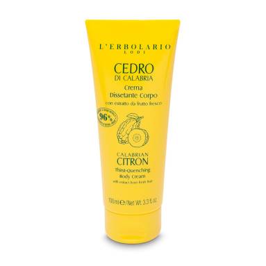 L'Erbolario Calabrian Citron Energizing Body Cream 100 ml