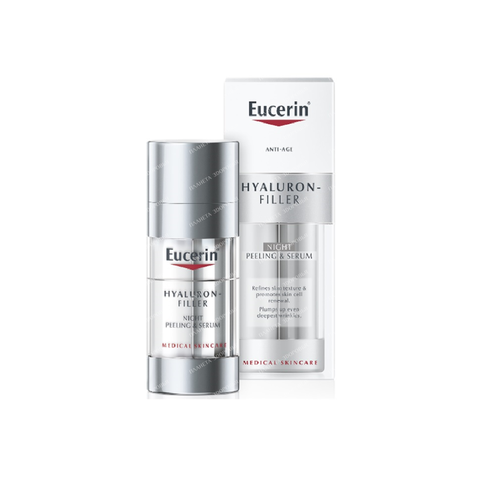 Eucerin Hyaluron-Filler Night Serum Exfoliant, 30 ml