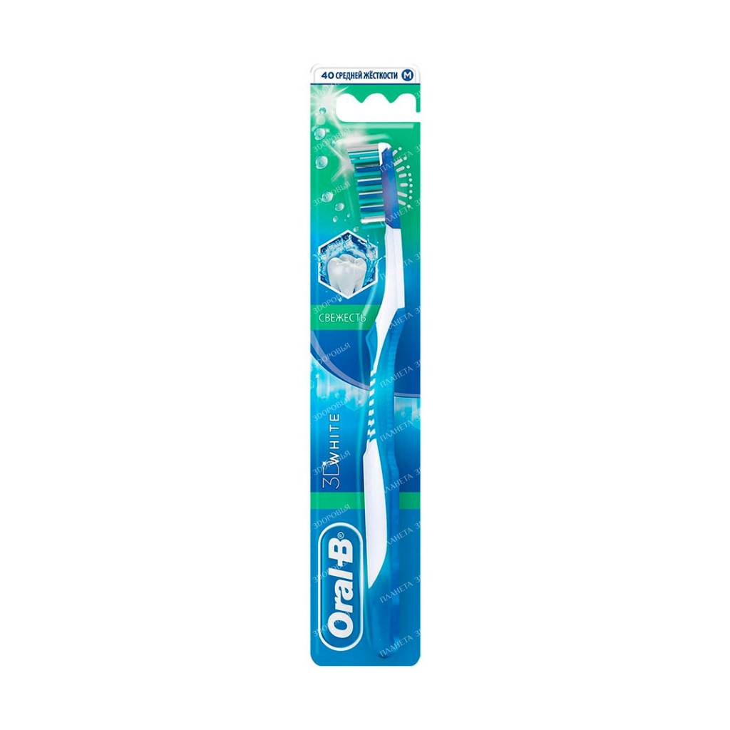 Oral-B 3D White Freshness Toothbrush (medium hard), 1 pc