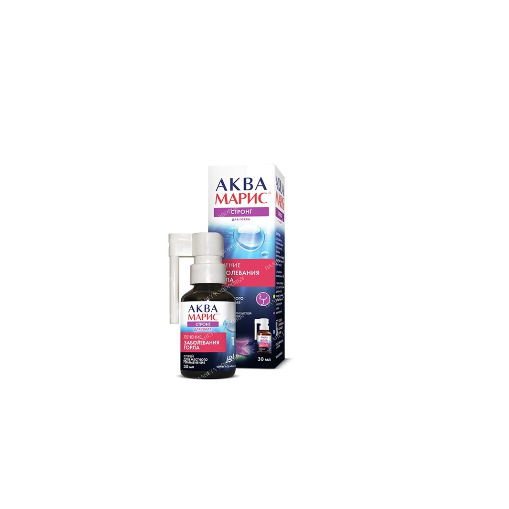 Spray AQUA MARIS strong for throat 30ml