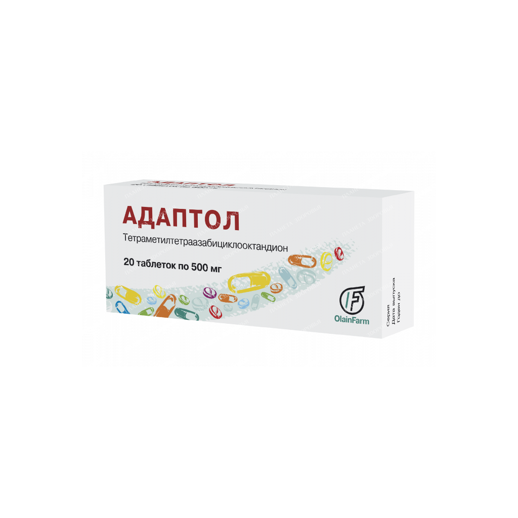 Adaptol tablets 500mg №10x2