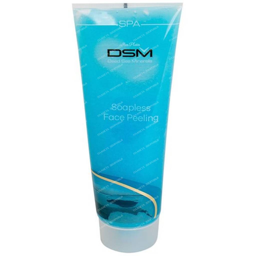 Mon Platin series Dead Sea Minerals Gel-scrub for washing (blue), 250ml