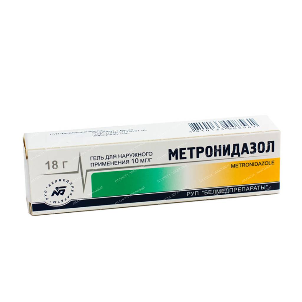 Metronidazole gel for external use 10mg/g 18g №1