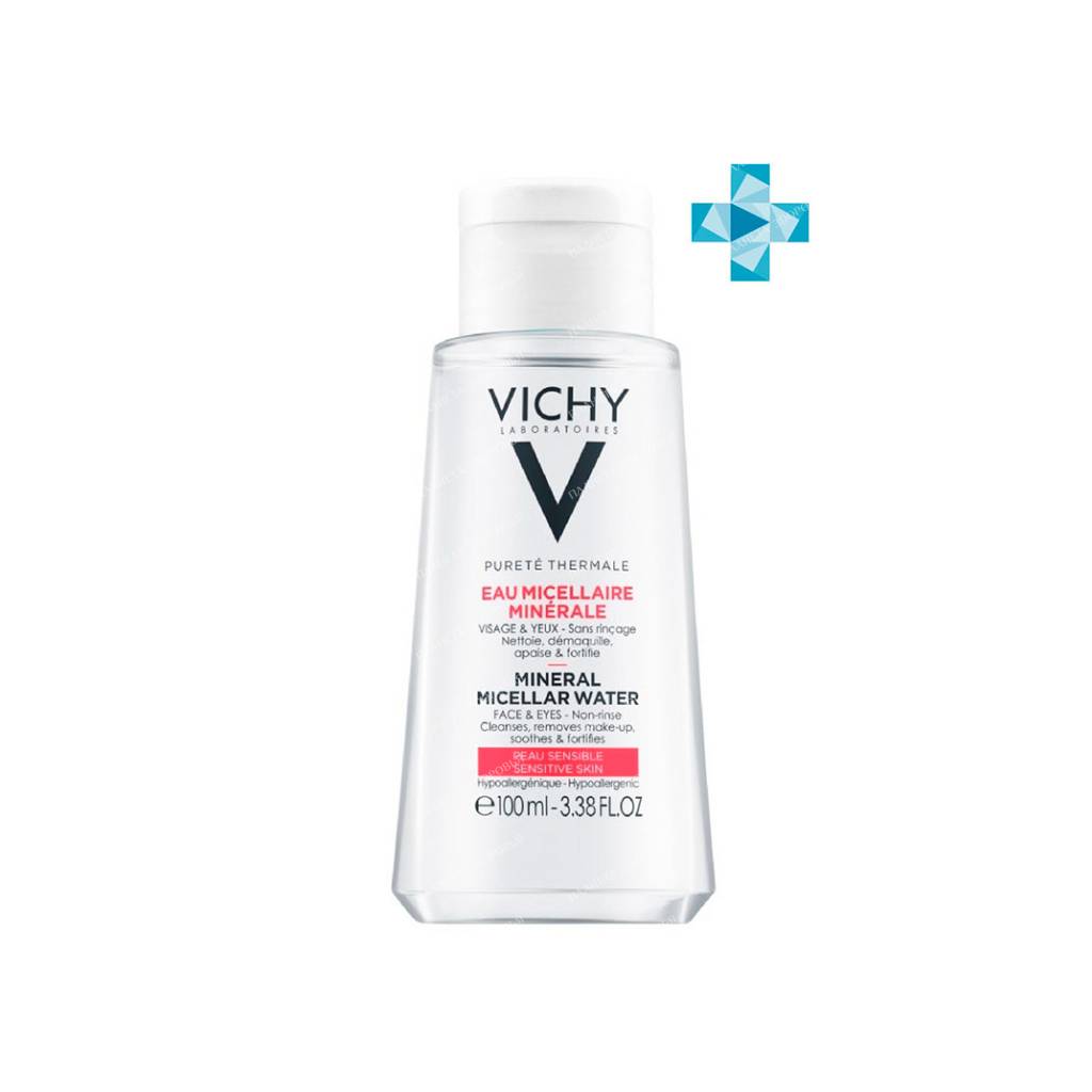 VICHY PURETE THERMALE Micellar water with minerals for sensitive skin of the face, eyes and lips, 100ml