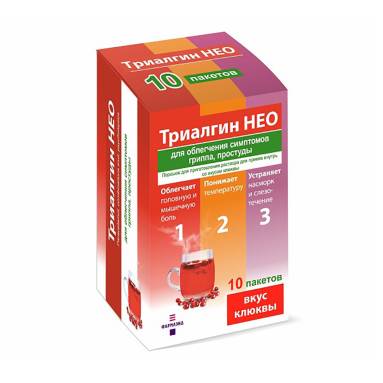 Farmland Trialgin NEO Powder for Oral Suspension 10 Packets 325 mg, 20 mg