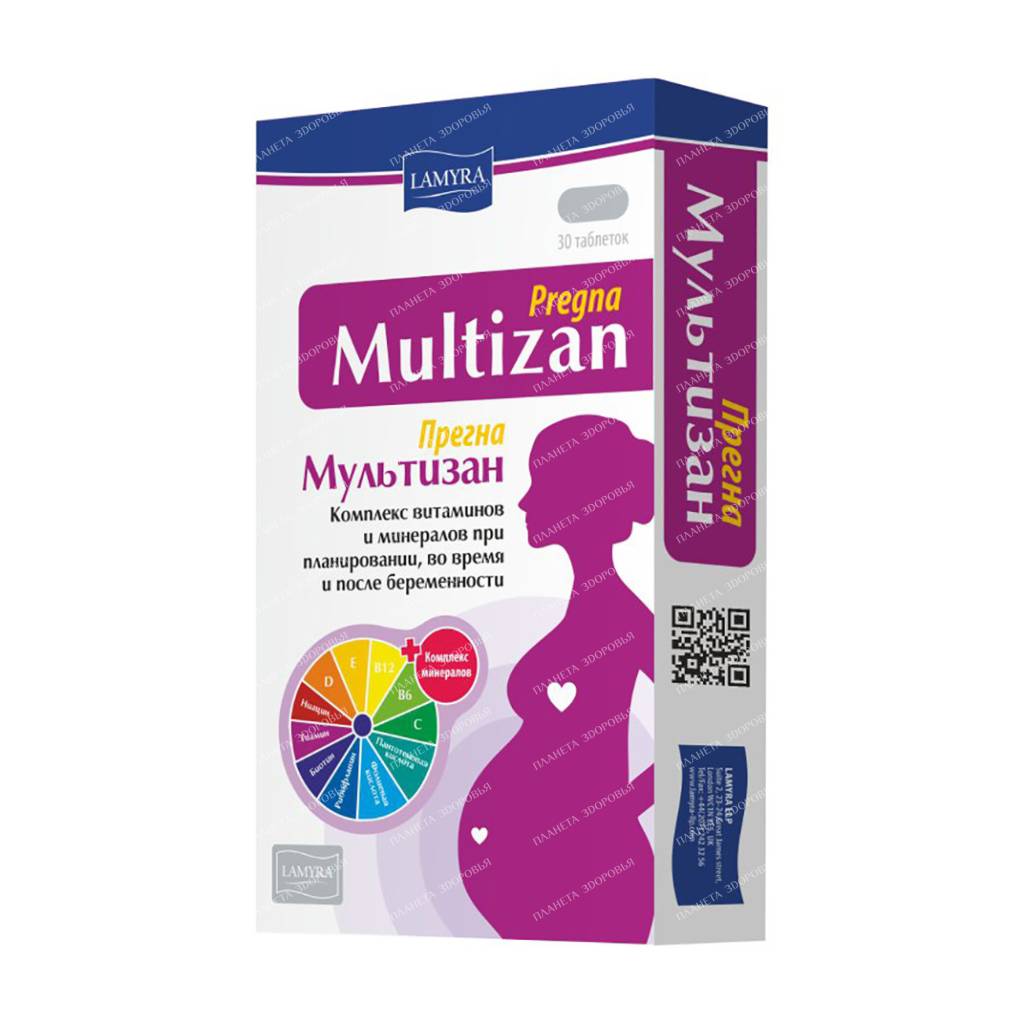 Multizan Pregna tablets №30