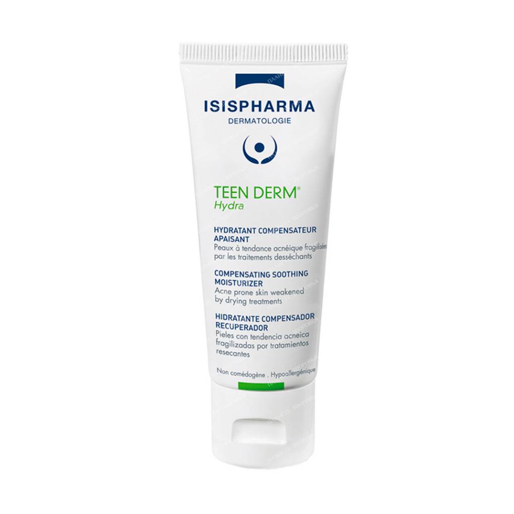 ISISPHARMA TEEN DERM Hydra (Tin Derm Hydra) Regenerating moisturizing cream for dry and irritated problem skin, 40 ml