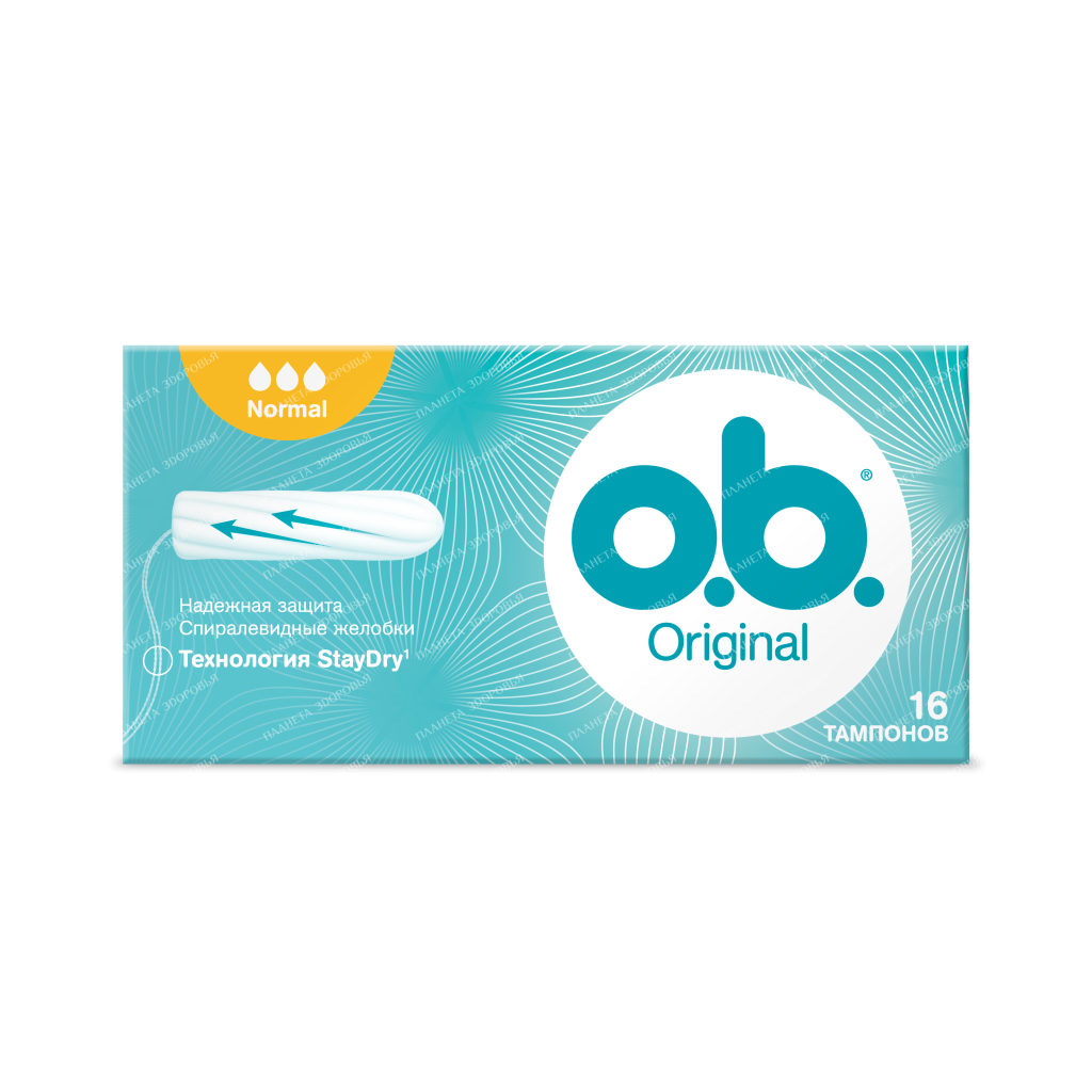 ob Original normal Tampons for women 16 pcs
