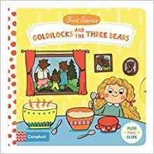 Золотовласка и три медведя. Книжка-картонка | Goldilocks and the Three Bears. Board book
