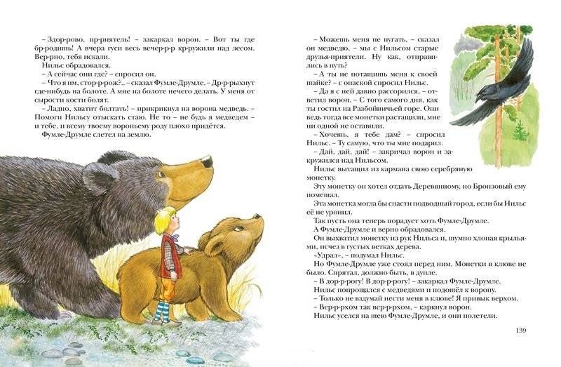 Чудесное путешествие Нильса с дикими гусями фото книги 6