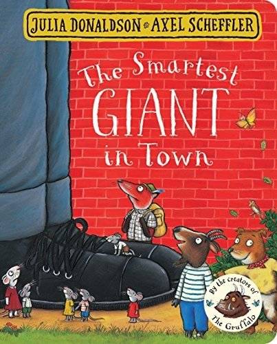 Самый умный великан в городе. Книга с картоном | The Smartest Giant in Town. Board Book