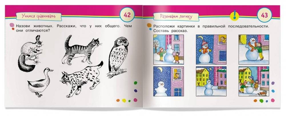Умные игры с картинками для малышей. Кто похож на меня? фото книги 3