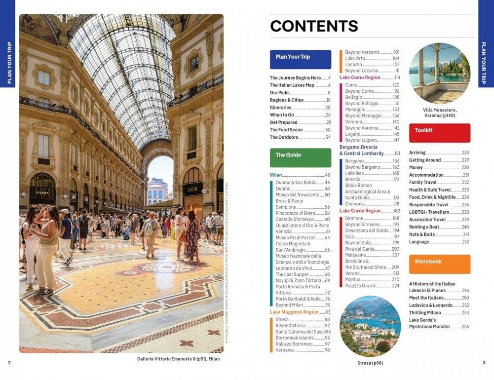 Lonely Planet the Italian Lakes фото книги 2