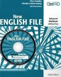 New English File: Six-level General English Course for Adults. Advanced level. Workbook without Key (+ CD-ROM) | New English File: Advanced Workbook without Key (+ CD-ROM)