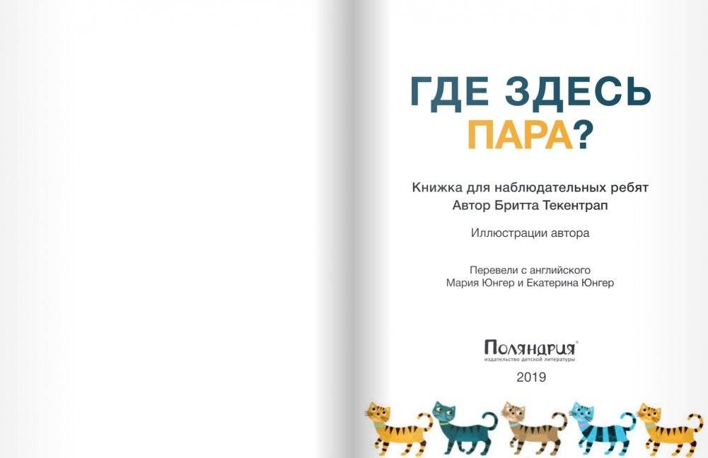 Где здесь пара? Книжка для наблюдательных ребят фото книги 2