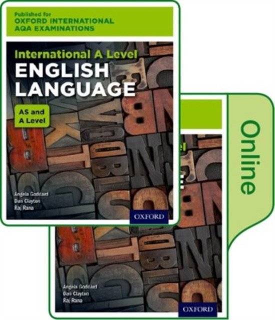 Oxford International AQA Examinations. International A Level English Language. Print and Online Textbook Pack | Oxford International AQA Examinations: A Level English Language Print and Online Pack