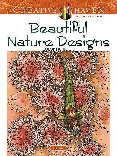 Creative Haven Beautiful Nature Designs Coloring Book | Creative Haven Beautiful Nature Designs Coloring Book