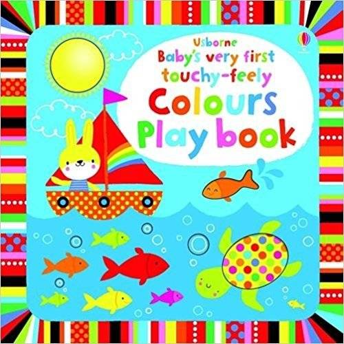 Первая тактильная книжка-игра для малышей. Цвета | Baby's Very First Touchy-Feely Colours Play Book