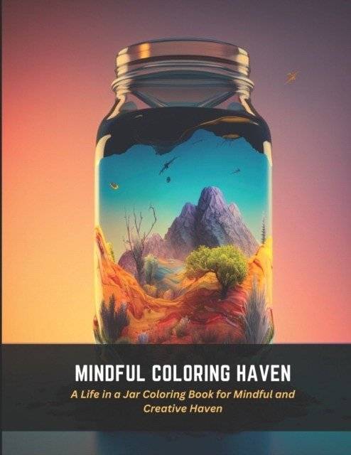 Уютная цветовая гавань: жизнь в банке | Mindful Coloring Haven