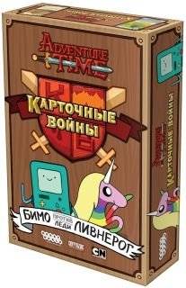 Настольная игра "Время приключений. Карточные войны. Бимо против Леди Ливнерог" | Adventure Time: Card Wars - BMO vs. Lady Rainicorn Board Game
