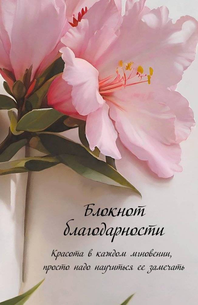 Блокнот благодарности. Красота в каждом мгновении, просто надо научиться ее замечать | Gratitude Journal: Finding Beauty in Every Moment