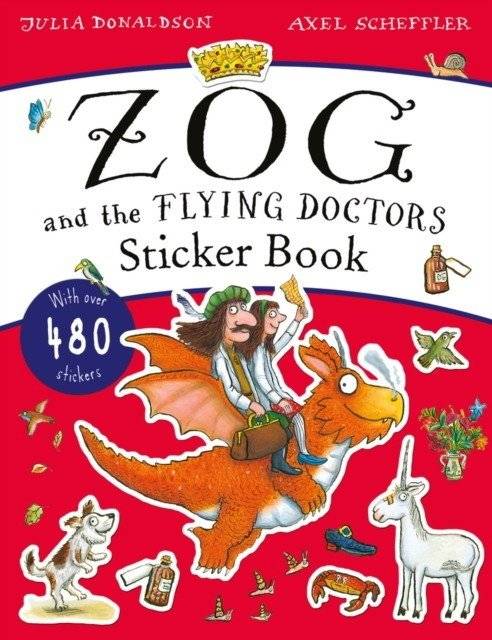 Zog and the Flying Doctors. Книга с наклейками | Zog and the Flying Doctors. Sticker Book