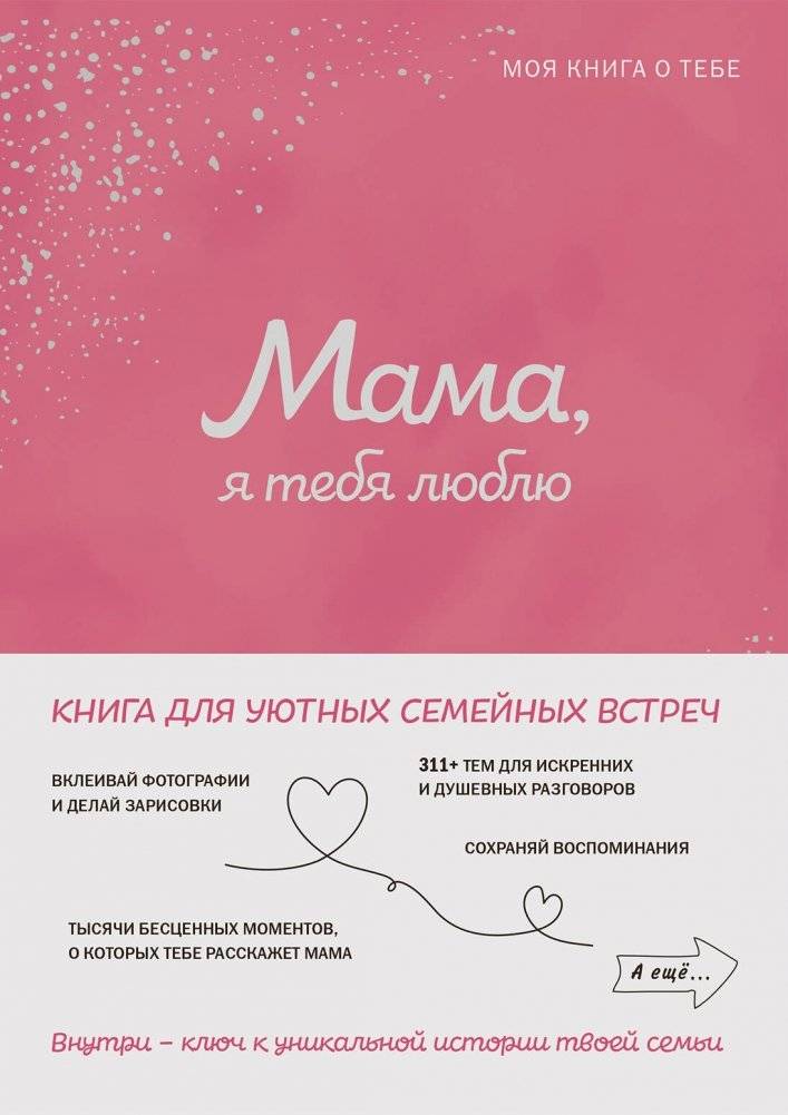 Мама, я тебя люблю! Моя книга о тебе | Mom, I Love You! My Book About You