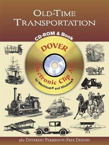 Old-time transportation cd-rom and book | Old-Time Transportation CD-ROM and Book