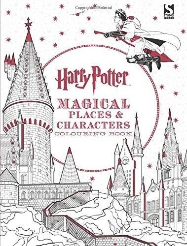 Harry Potter Magical Places and Characters Colouring Book | Harry Potter Magical Places and Characters Colouring Book