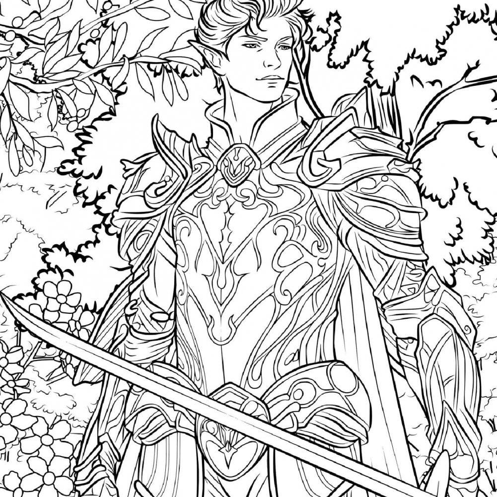 The Romantasy Coloring Book фото книги 2