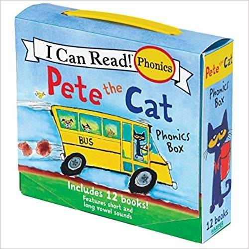 Pete the Cat Phonics Box: 12 Mini‑Books on Short and Long Vowel Sounds | Pete the Cat Phonics Box: 12 Mini‑Books on Short and Long Vowel Sounds