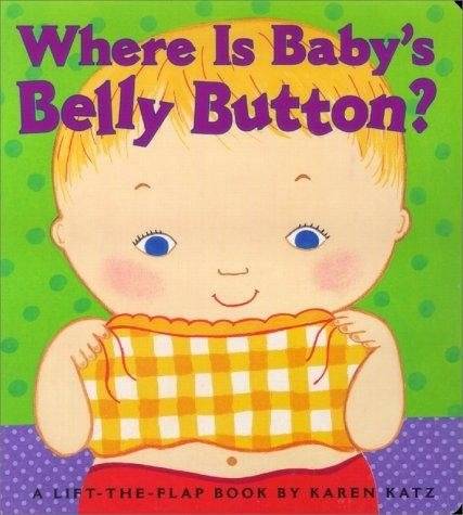 Где же пупок у малыша? Книга с клапанами | Where is Baby's Belly Button? A Lift-the-Flap Book