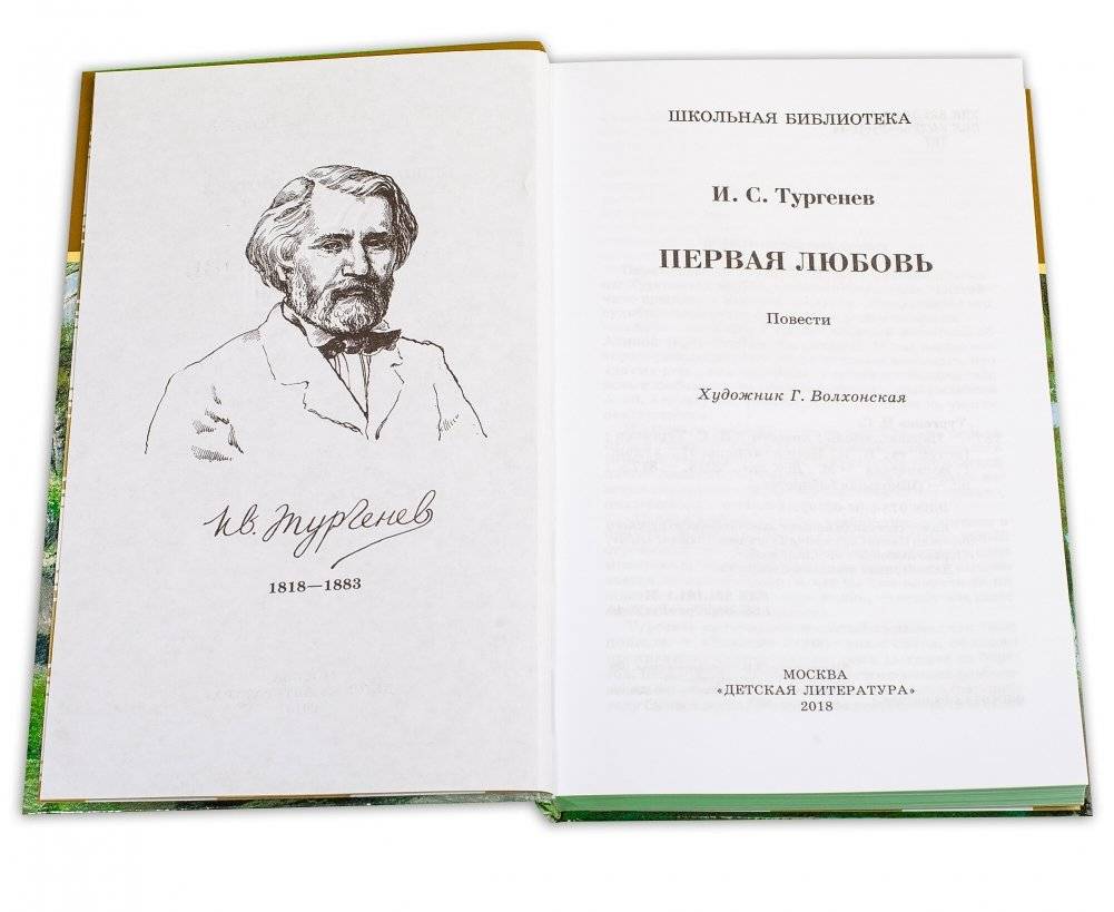 Первая любовь фото книги 2
