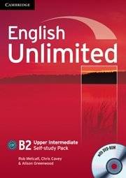 English Unlimited Upper Intermediate Self-study Pack (Workbook with DVD-ROM) (+ DVD) | English Unlimited Upper Intermediate Self-Study Pack