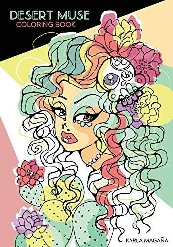 Раскраска Desert Muse | Desert Muse Coloring Book