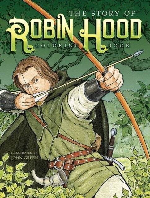 Раскраска История Робин Гуда | The Story of Robin Hood Coloring Book