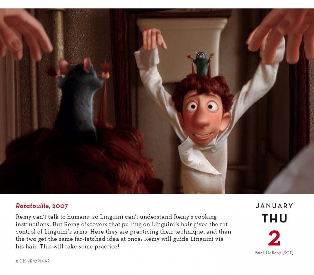 Disney A Year of Animation 2025 Daily Calendar фото книги 2