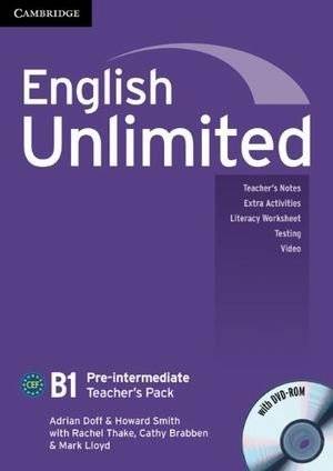 English Unlimited. Pre-Intermediate. Teacher's Pack (+ DVD) | English Unlimited Pre-Intermediate Teacher's Pack with DVD