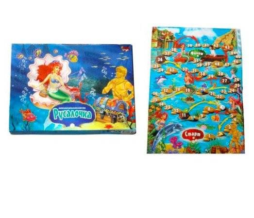 Игра настольная "Русалочка" | Mermaid Board Game