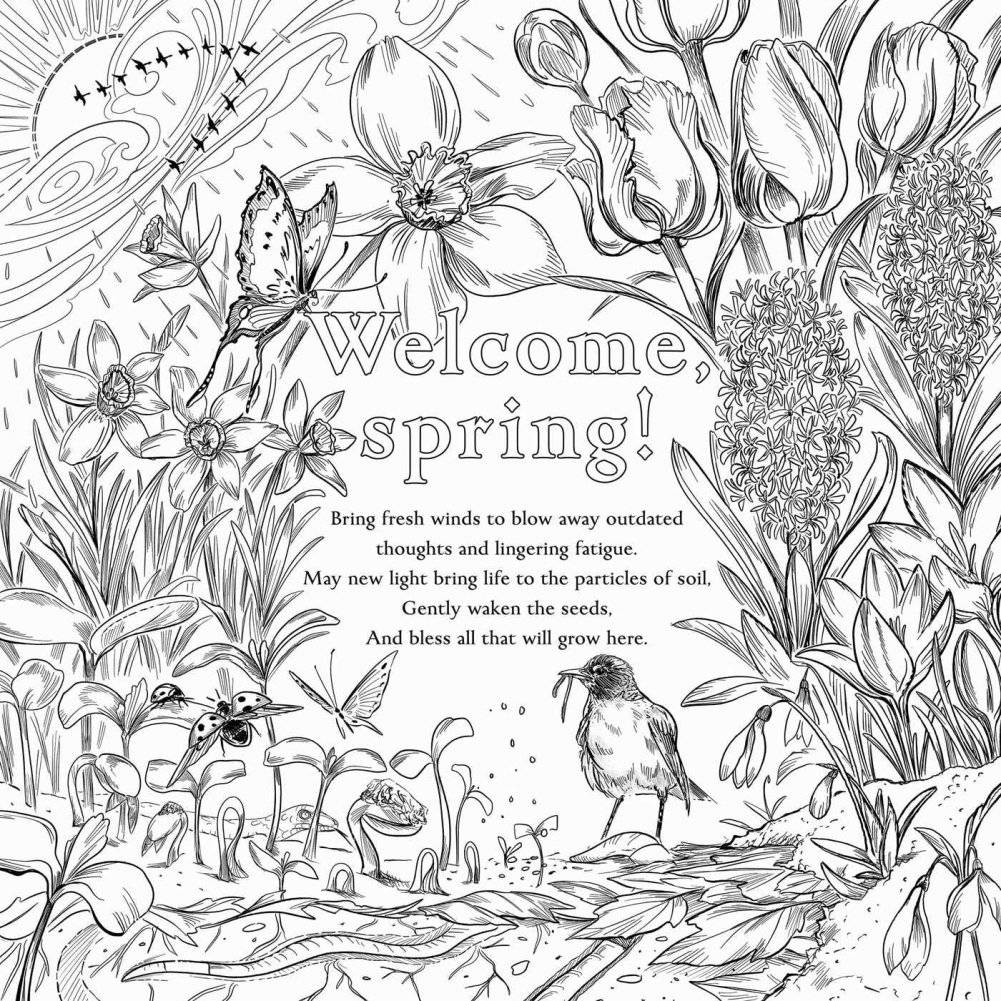Green Witch`s Coloring Book фото книги 3