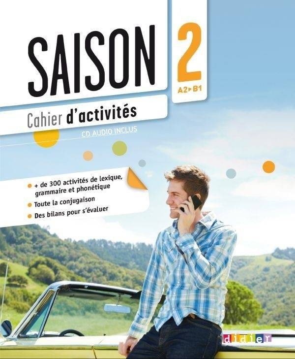 Saison 2. Cahier (+ Audio CD) | Season 2. Workbook (+ Audio CD)